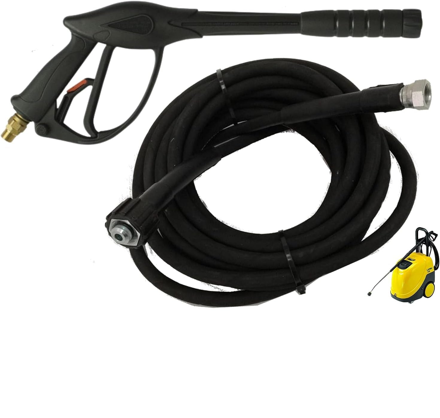 Lavor pistola al15 + tubo 8mt ricambi idropulitrice acqua calda falenashop.myshopify.com