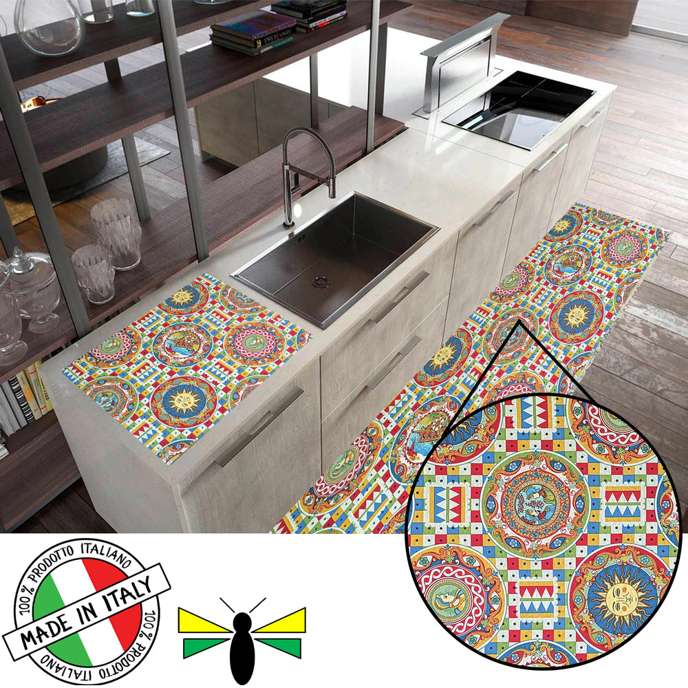 Tappeto passatoia Cucina Lavabile Evo#colore_e35