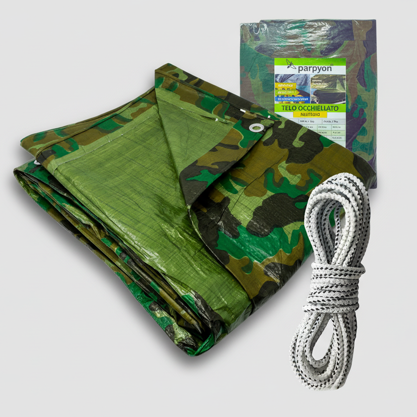 Telo Pvc 650 Gr Mq Italiano Telone PVC 650gr/mq Con Occhielli Alluminio - Impermeabile, Anti-UV, Made In Italy, Misure Su Richiesta Telone Impermeabile Per Esterno - Foto 6