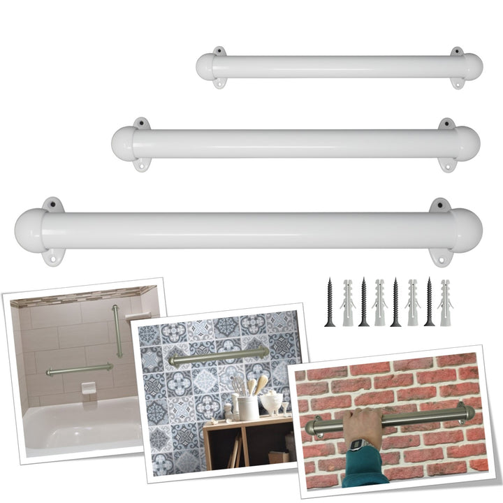 Parpyon Corrimano a muro in Metallo Mod. 519 maniglia appoggio