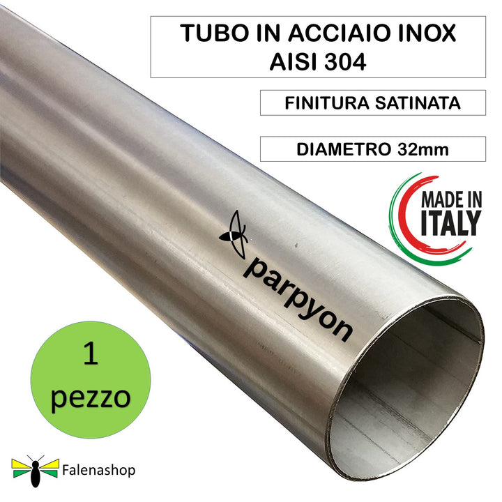 Accessori Ringhiera - Tubo Acciaio Inox D.32