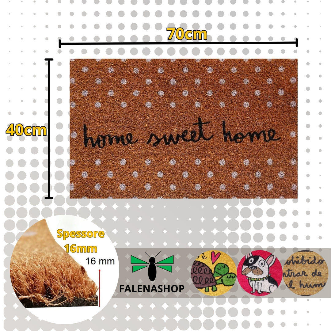Zerbino ingresso casa in cocco Sweet CM 40x70