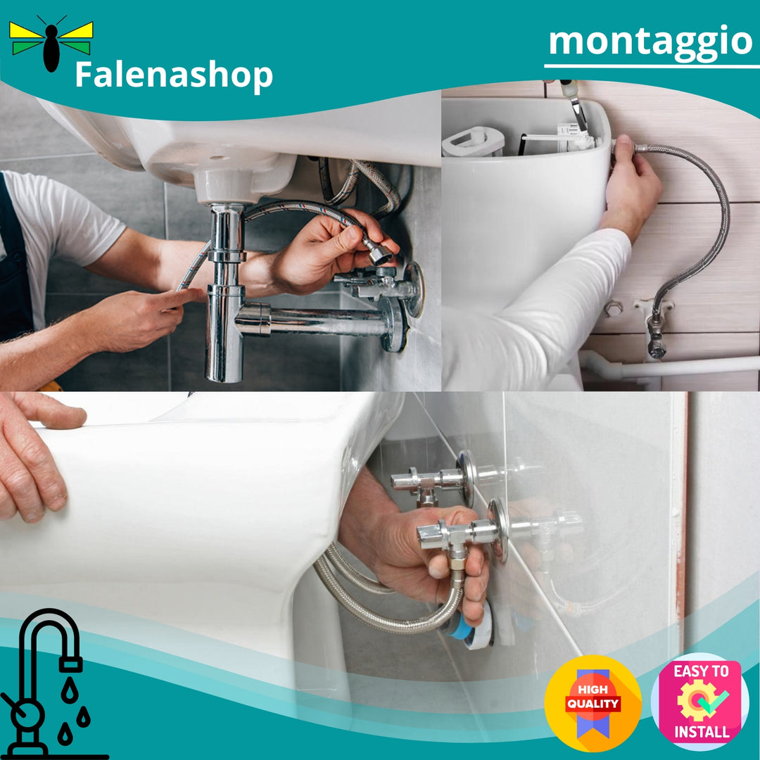 Tubo Flessibile Di Raffreddamento JETON - Attacco Filettato 3/8", In Materiale Delrin - Foto 5