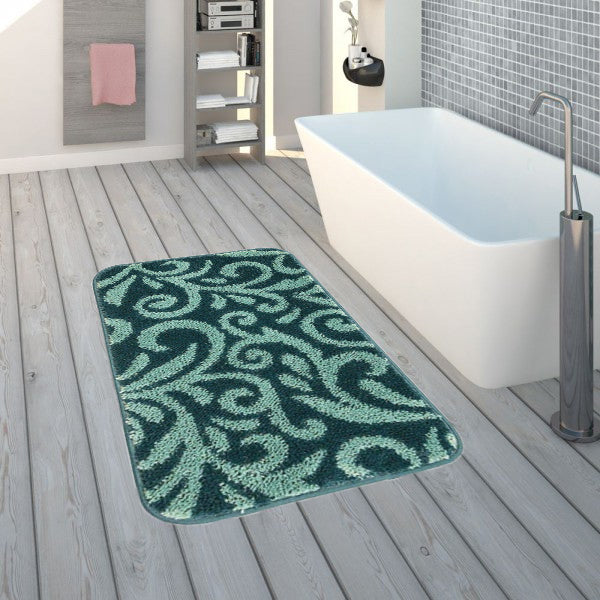 Tappeto Bagno Antiscivolo Giglio, CM 50X80 Lavabile in Lavatrice falenashop.myshopify.com