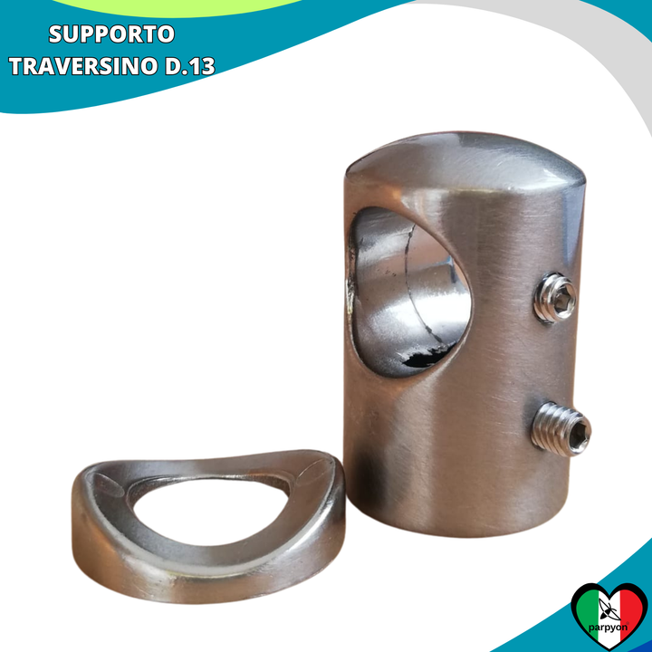 Accessori Ringhiera - Supporti Traversini 4Pz