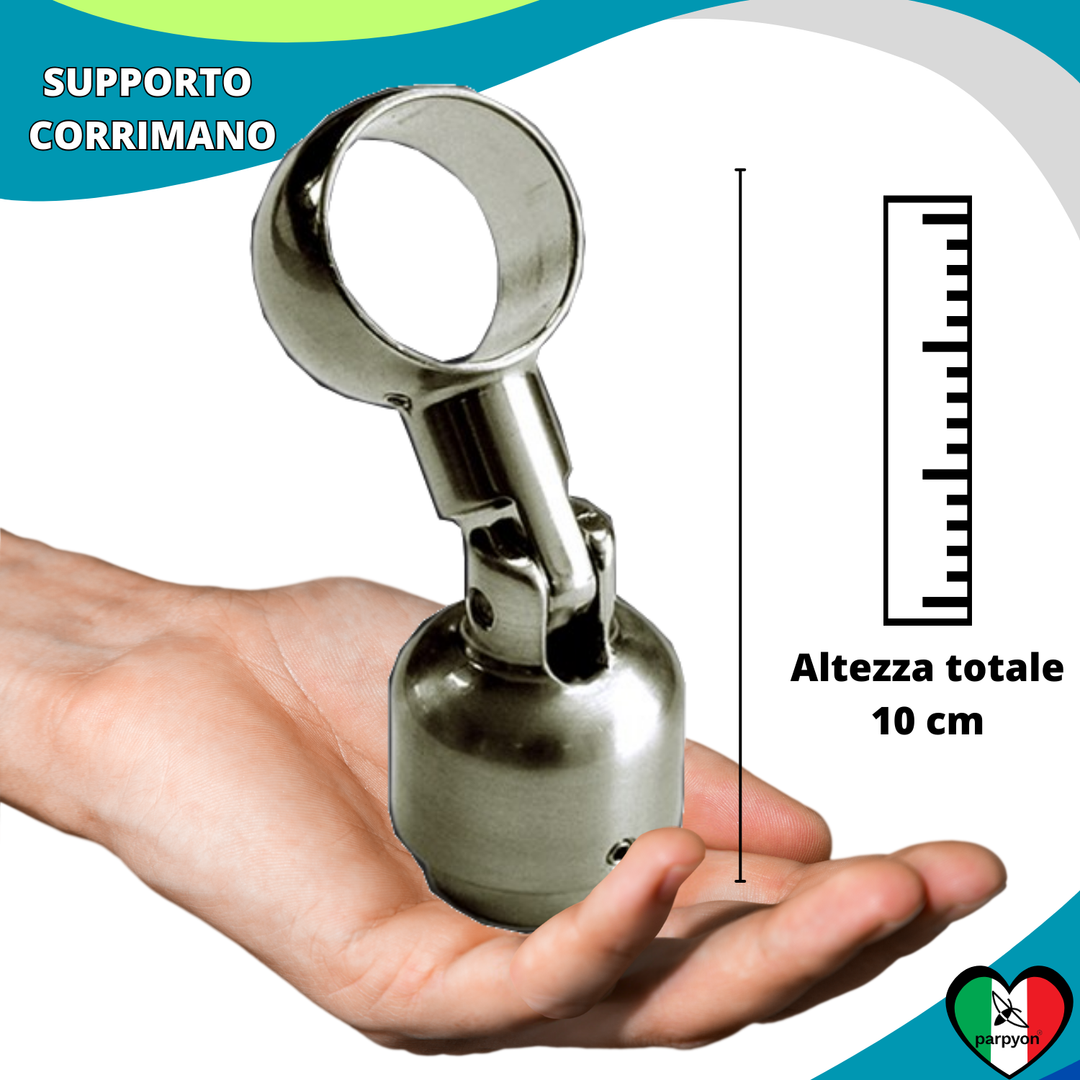 Accessori Ringhiera - Supporto Snodato Tubo corrimano