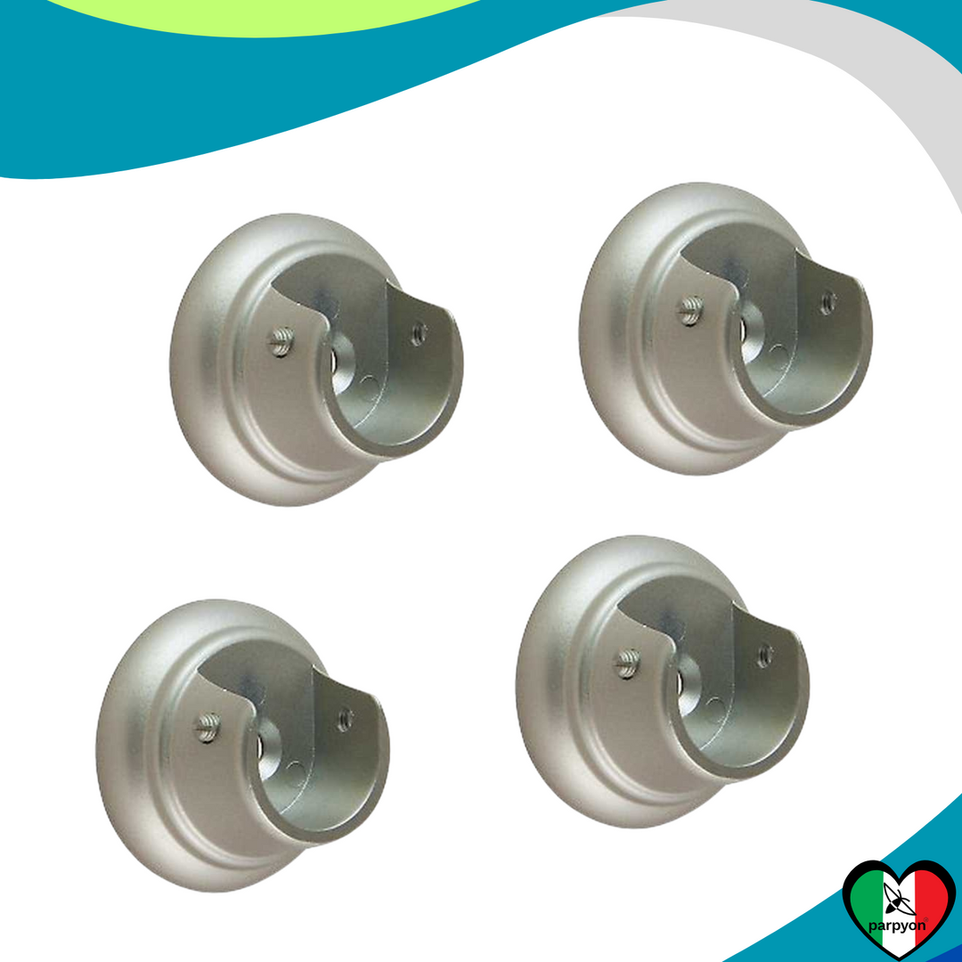 Accessori Ringhiera - Supporti a Muro Tubo D.13mm -4Pz