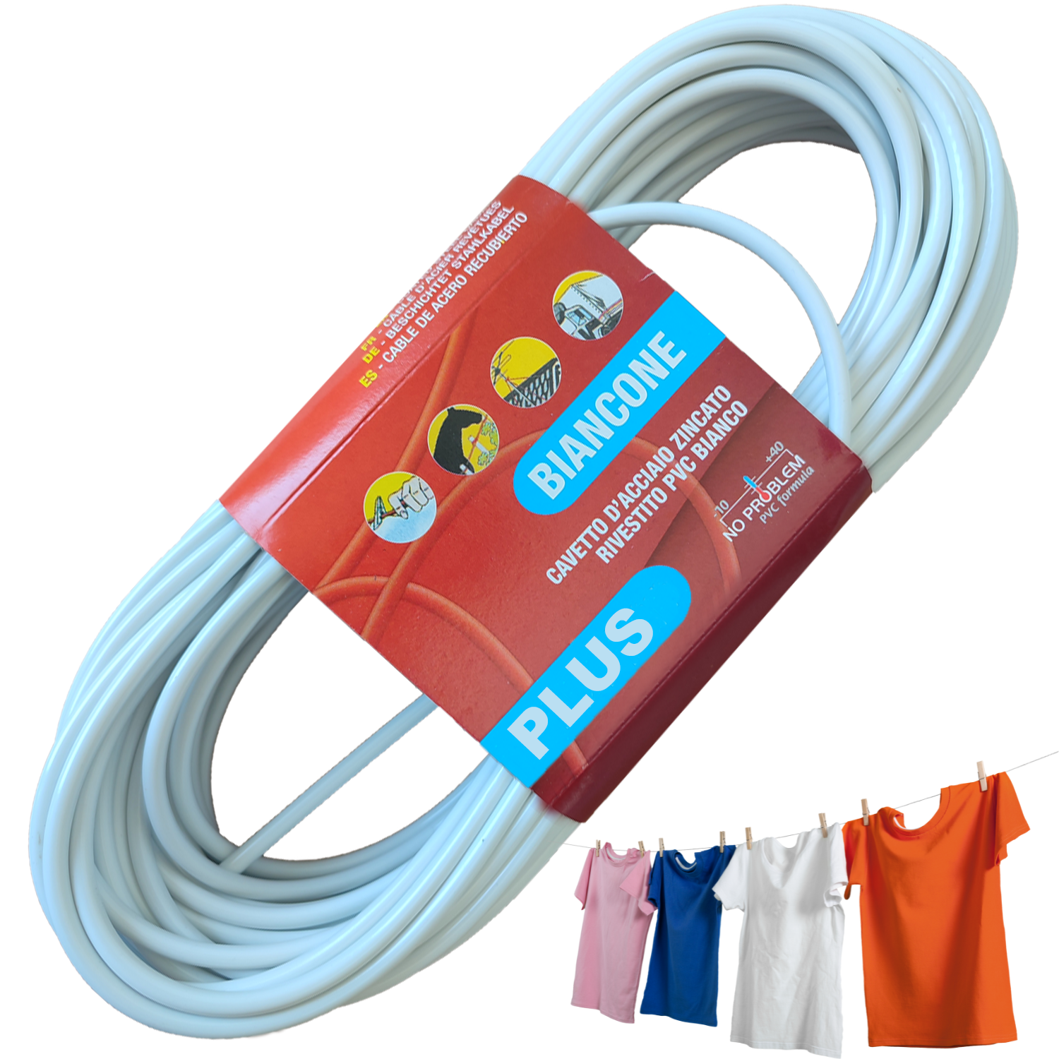 Filo per stendere il bucato da esterno PLUS 42 FILI falenashop.myshopify.com