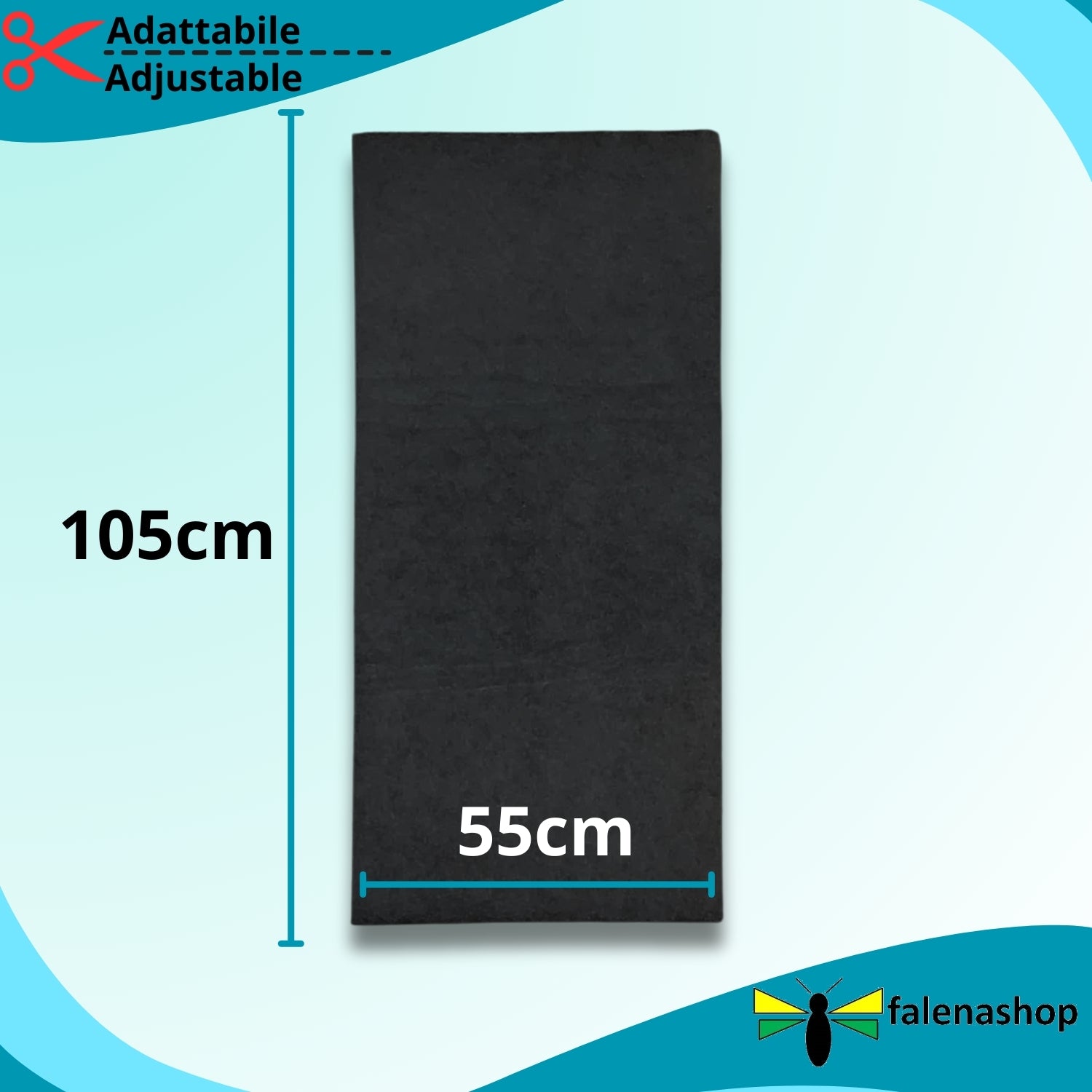 Filtro Cappa Cucina ai Carboni Attivi CM 55 x 105 falenashop.myshopify.com