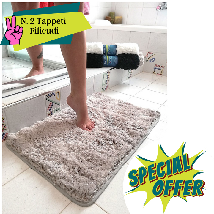 Tappeto Bagno Filicudi - Promozione 2pz