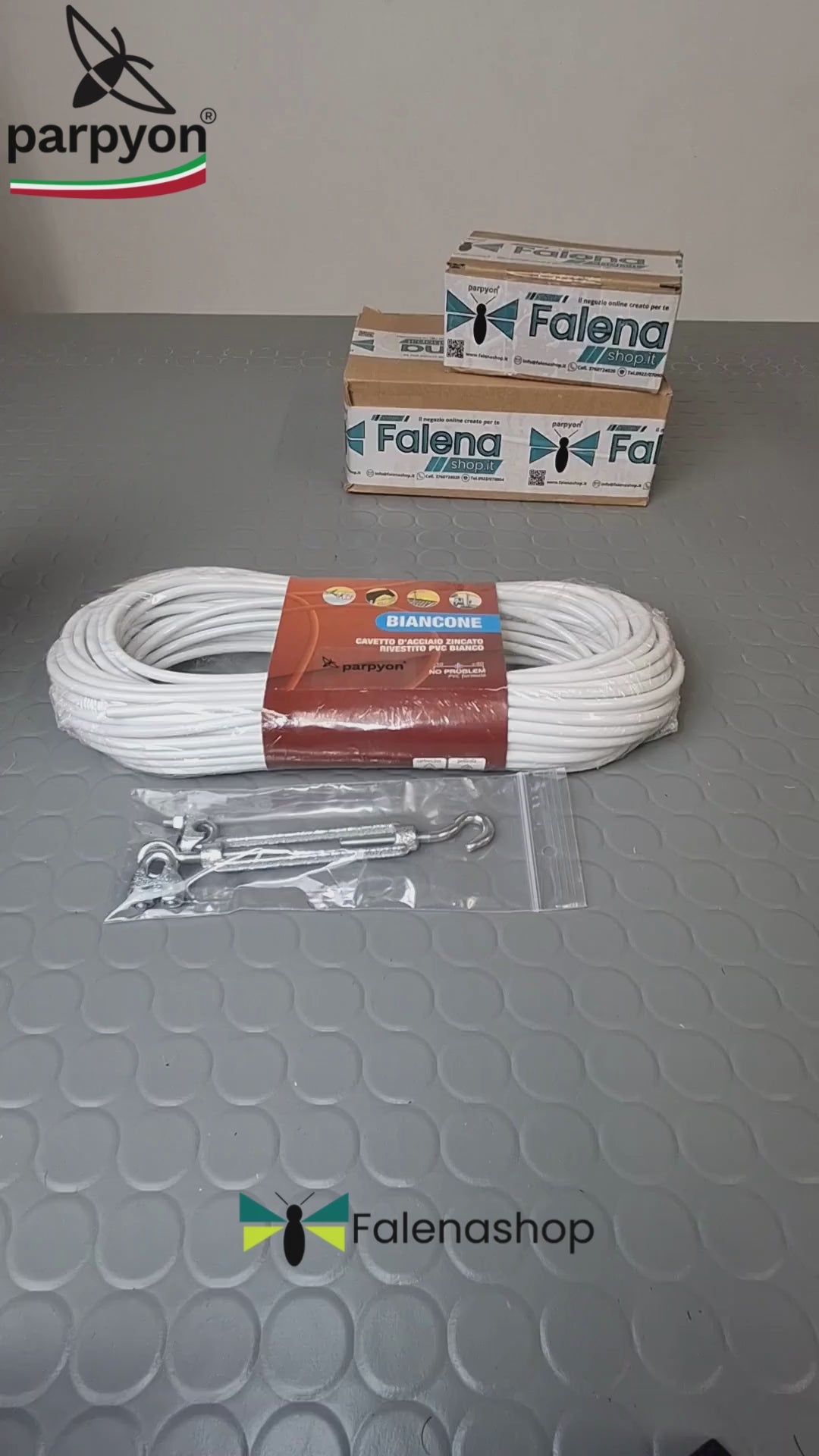 Filo per stendere il bucato da esterno PLUS 42 FILI + KIT