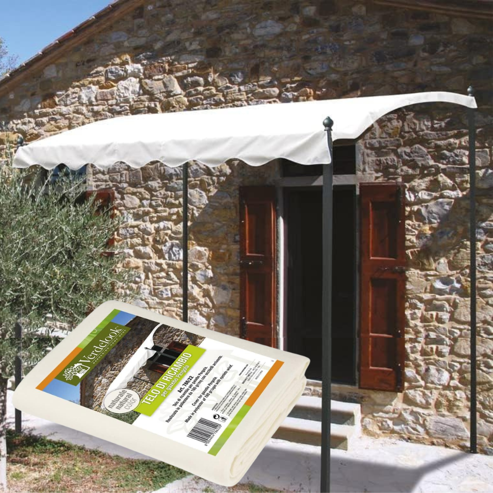 Telo gazebo 2x3 PERGOLA Copertura in tessuto poliestere, per gazebo da giardino esterno