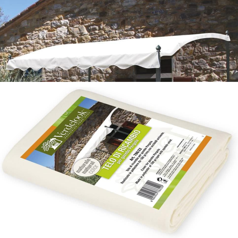 Telo gazebo 2x3 PERGOLA Copertura in tessuto poliestere, per gazebo da giardino esterno