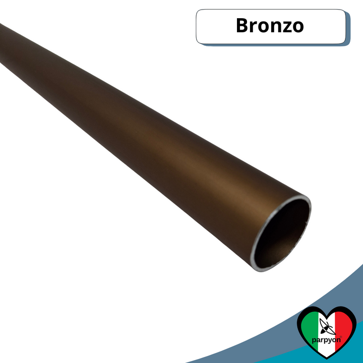 Tubo in metallo D.32 colore Bronzo