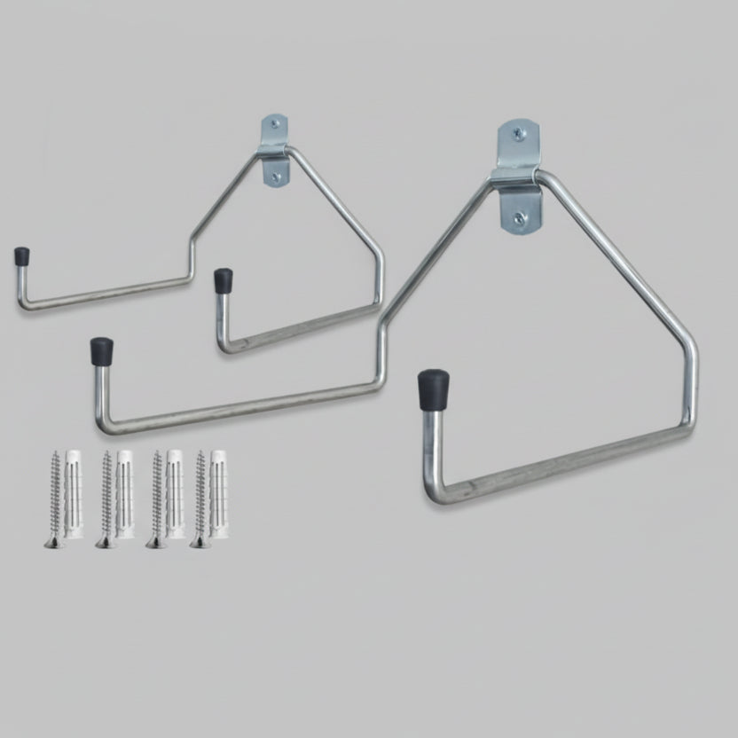 Gancio a muro porta attrezzi 2pz per sistemazione casa falenashop.myshopify.com