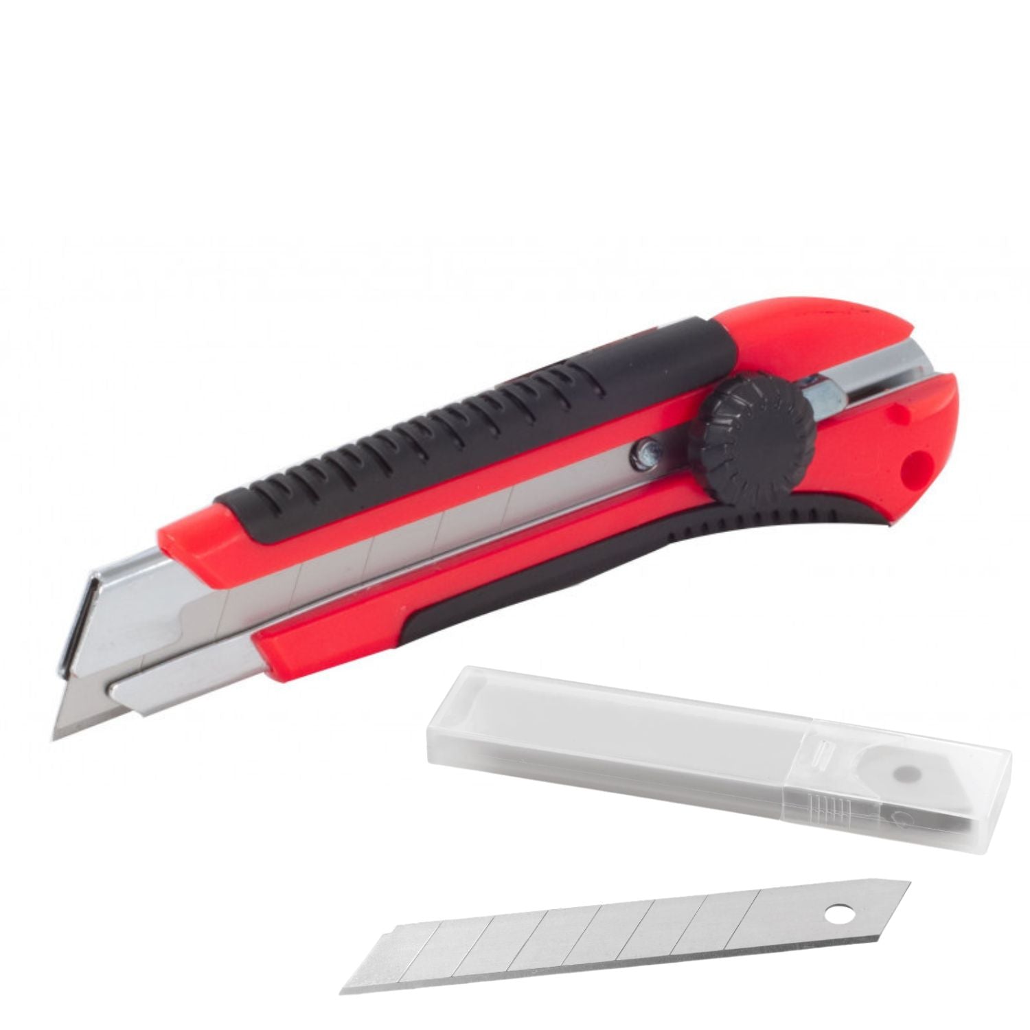 Cutter Taglierino con rotella + 10 lame in dotazione falenashop.myshopify.com