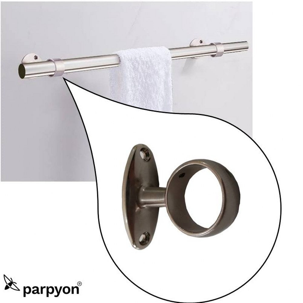 Supporti per bastoni tende in Metallo, 2pz. + viti e tasselli MOD 518 falenashop.myshopify.com