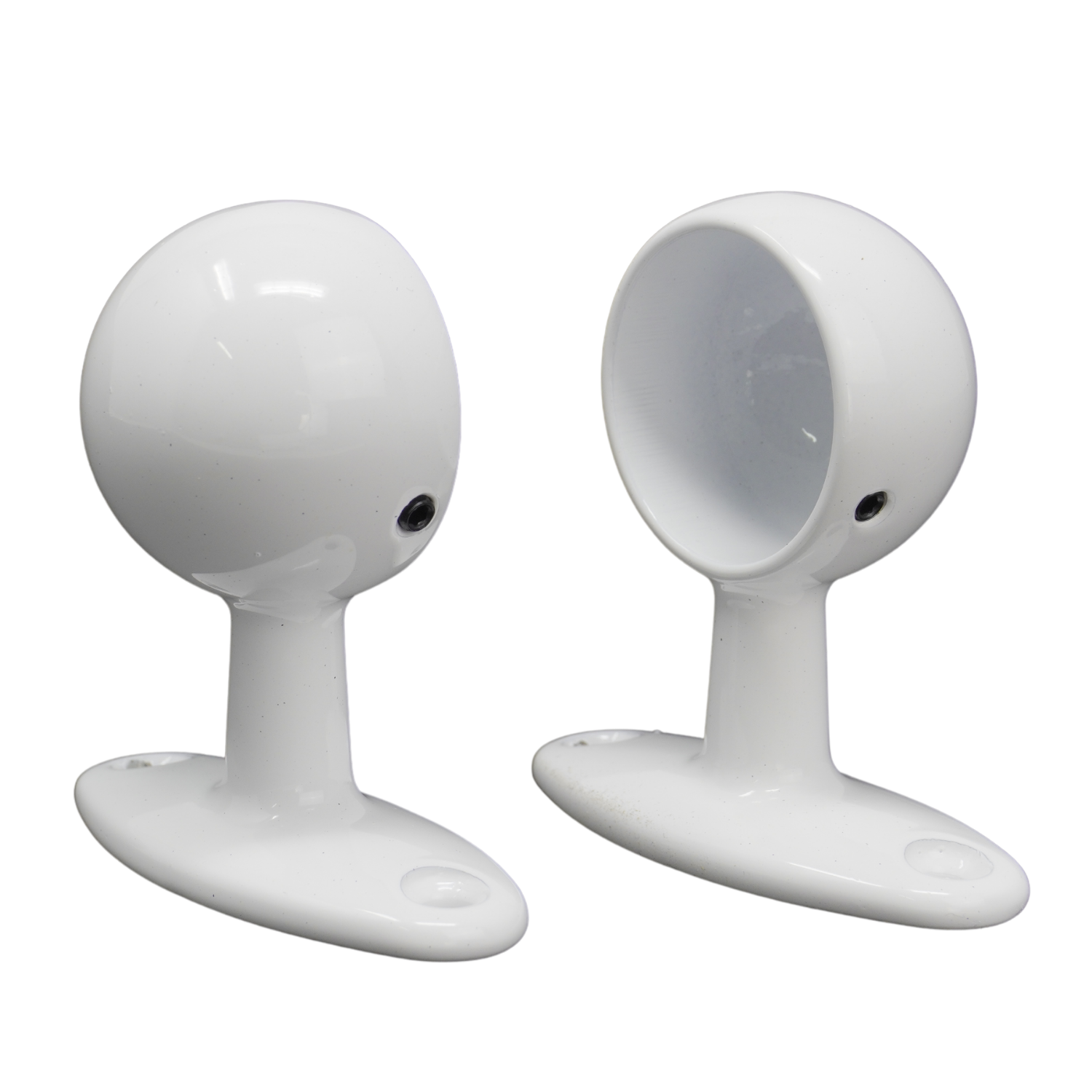 Supporti per bastoni tende in Metallo, 2pz. + viti e tasselli MOD. 519 falenashop.myshopify.com