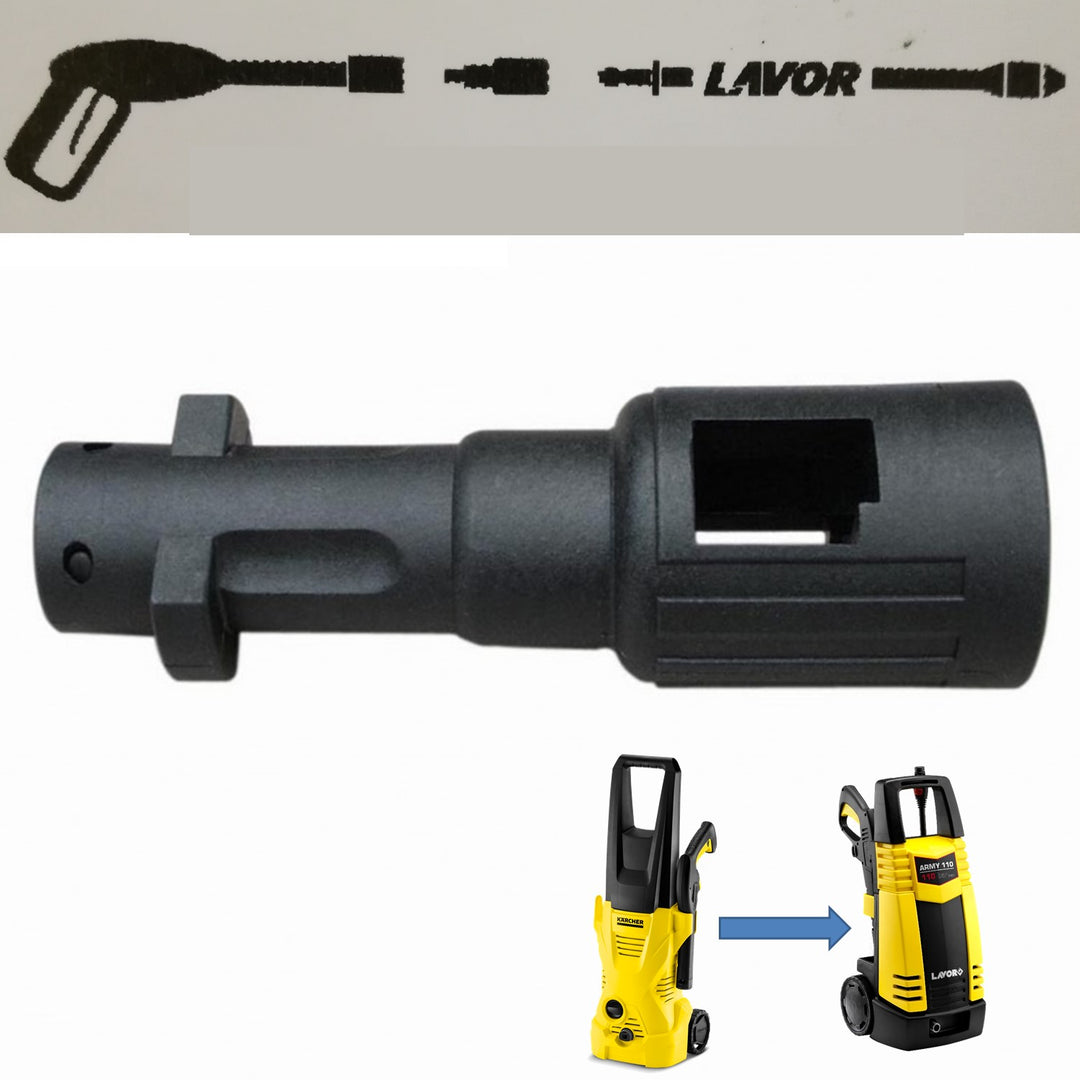 Adattatore Sgancio Rapido 1/4 Per Idropulitrici Karcher - Compatibile Con Serie K2-K7 - Foto 6