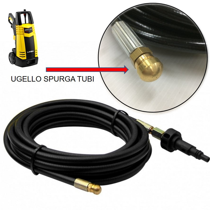 Lavor sonda spurgatubi 6mt idropulitrice accessori ricambi lavorwash falenashop.myshopify.com