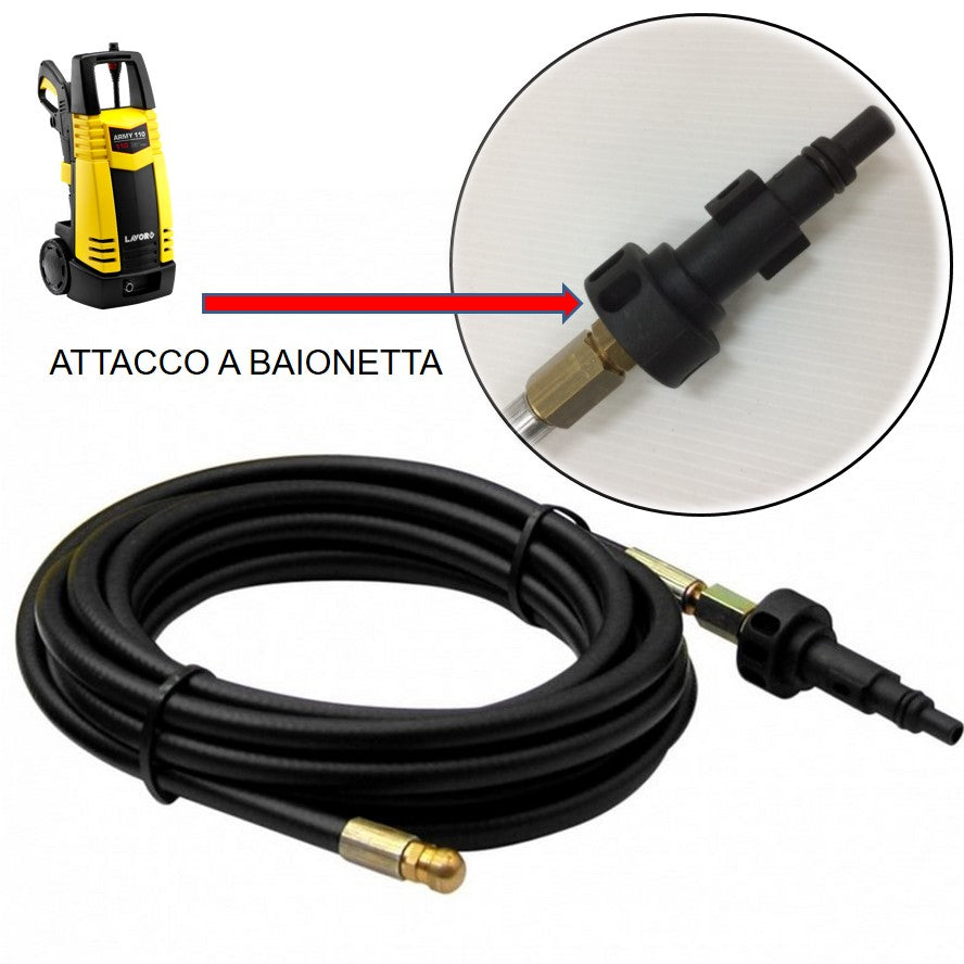 Lavor sonda  spurgatubi 10mt idropulitrice accessori ricambi lavorwash falenashop.myshopify.com