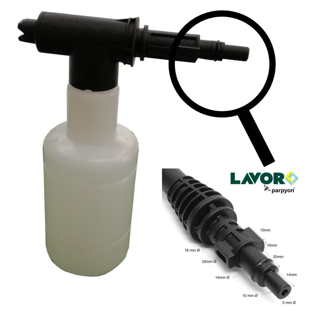 Lavor erogatore sapone per idropulitrice accessori ricambi lavorwash falenashop.myshopify.com