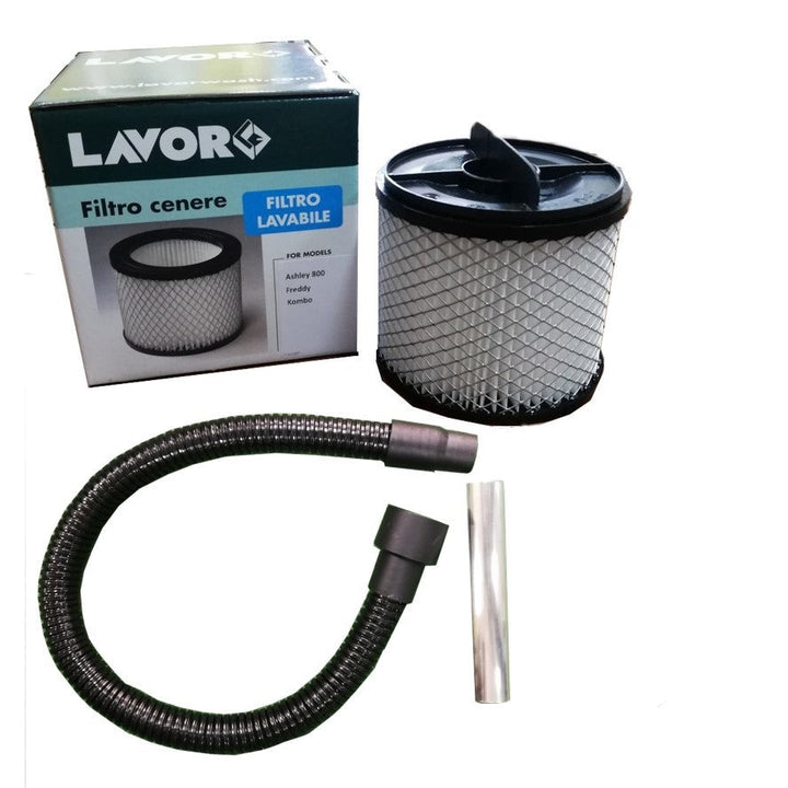 Tubo + filtro aspiracenere lavor kombo freddyr ashley 800– tubo 1 mt