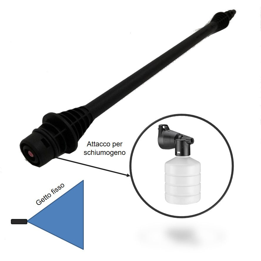 Lavor lancia getto ventaglio fisso s02v per idropulitrice lavorwash falenashop.myshopify.com