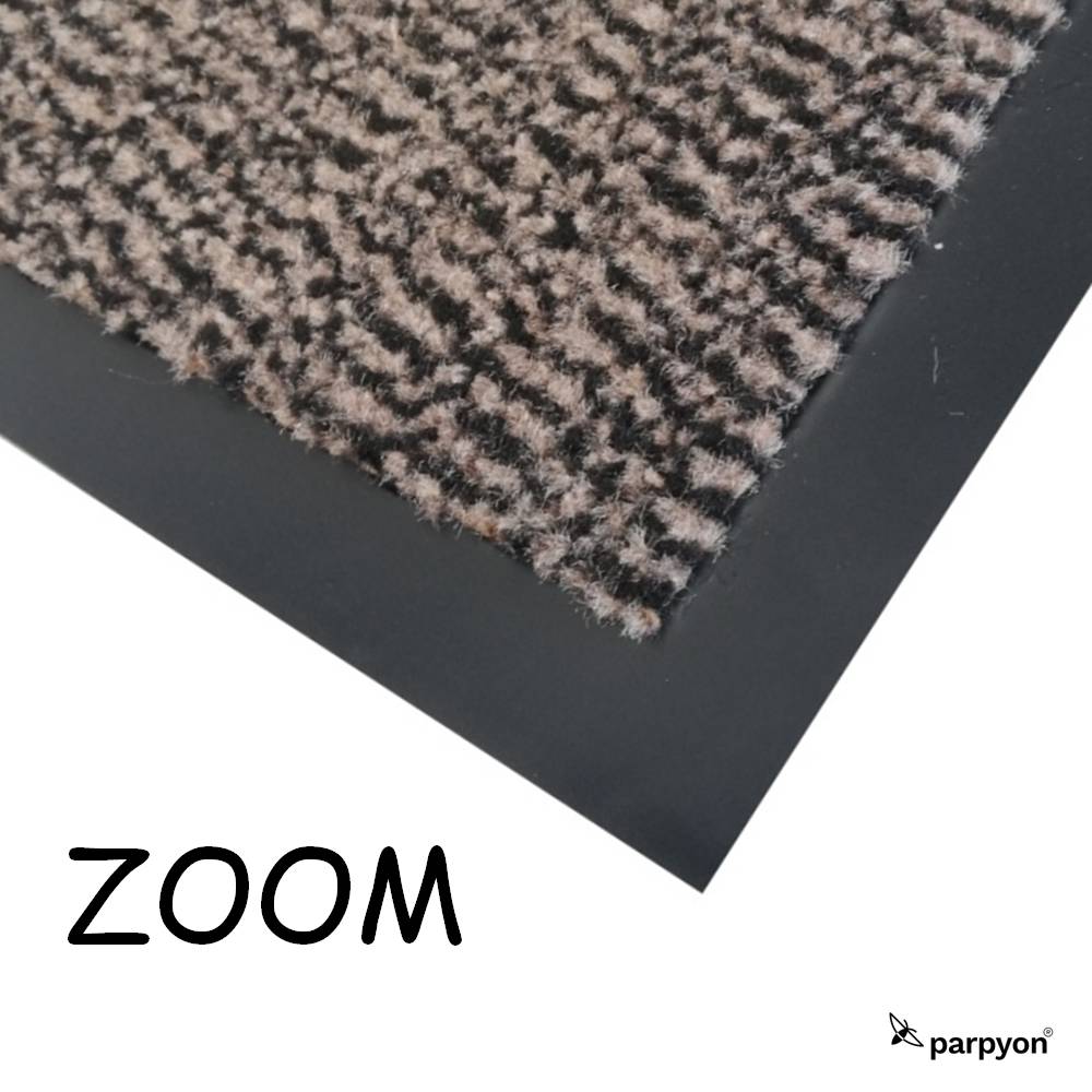 dettaglio zerbino ingresso casa lipari tappeto antiscivolo entrata per interno da esterno tappeti asciugapassi #colore_marrone